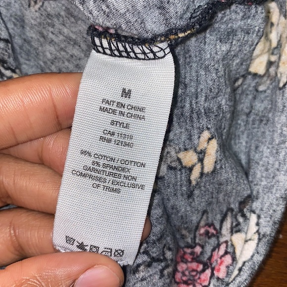 Garage floral long sleeves top - Picture 12 of 13